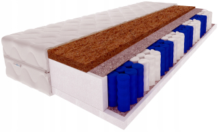 Matrac na posteľ - Matrac 80x200 Polo Coconut 9stref prešívané pohodlie