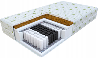 Matrac na posteľ - Matrac 80x200 Coconut Pocket Paloma Aloever 22 cm