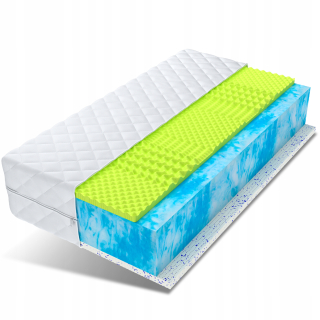 Matrac na posteľ - Matrac 80x200 latex Clima Bluegel Nature Pontos