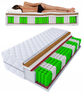 Matrac na posteľ - Carl 90x200 H3/H4 matrac- koniec s bolesťou chrbta!