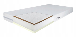 Matrac na posteľ - Matrac Coccoloso 120x60 cm latexový penový kokos
