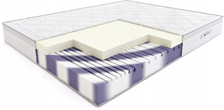 Matrac na posteľ - Rose Slim Walstered Bed + 160x200 Nádoba