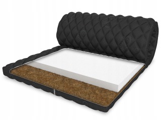Matrac na posteľ - Horná matrac 180x200 Coconut Topper 4 cm