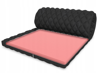 Matrac na posteľ - Horná matrac 180x200 Visco Topper 4 cm