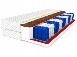Matrac na posteľ - Matracová pamäť 80x200 vrecko Double Hard Coconut