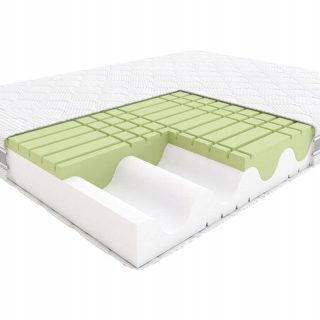 Matrac na posteľ - Vreckový matrac Visco FDM APUS 120x200 Jersey