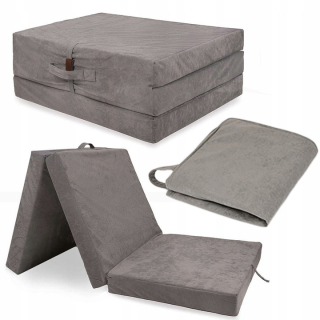 Matrac na posteľ - Skladací matrac skladba 195x80 H3 + kryt