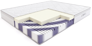 Matrac na posteľ - Rumba matrac 160x200 Ellips Hilding