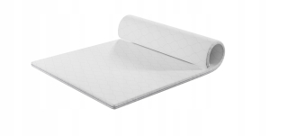 Matrac na posteľ - Mäkké prekrytie pre matrac HR H2 Grey 180x200 6 cm