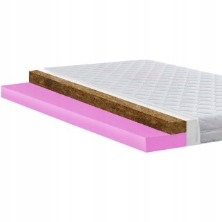 Matrac na posteľ - Anti -allergická matraca 60x170 HR kokosový flexibilný