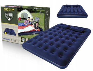 Matrac na posteľ - Nafukovacie matrace s čerpadlom a vankúšmi 203x152x22