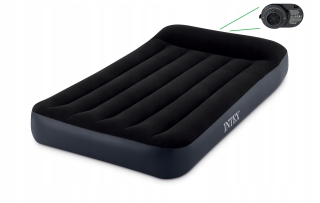 Matrac na posteľ - Spací matrac s pumpou 99x191x25 64146 Intex