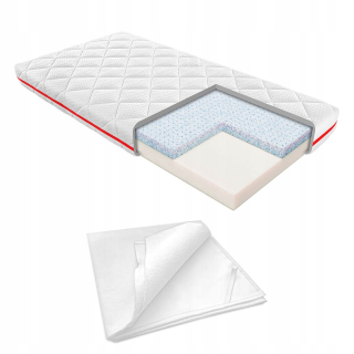 Matrac na posteľ - Detský matrac Lio Janpol 60x120 + zadarmo