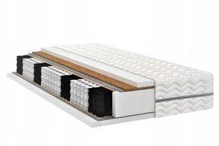Matrac na posteľ - Vreckový matrac 180x200x18 H4/H5 Coconut Max