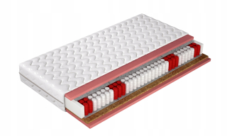 Matrac na posteľ - Vreckový matrac 7 zóny vreckový kokos 140x200