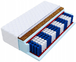 Matrac na posteľ - Vreckový matrac fdmnatural max 140x200 kokos