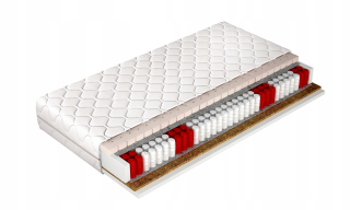 Matrac na posteľ - Matrac 140x190 Coconut HR profiloval Visco Indus