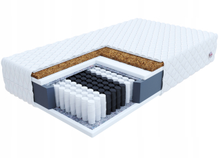 Matrac na posteľ - Vreckový matrac + rodina Coconut FDM Max 140x200