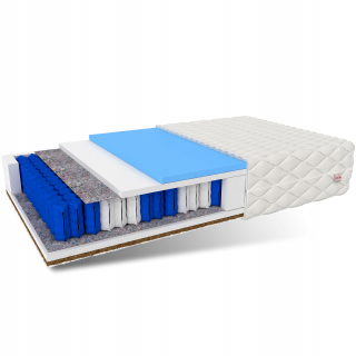 Matrac na posteľ - Vreckový matrac Coconut HR FDM LAVAL MAX 160X200