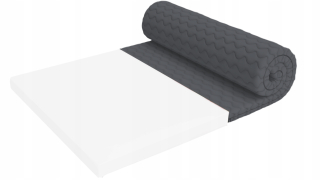Matrac na posteľ - Horná matrac 120x200 PUR Graphitovo penu