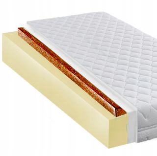 Matrac na posteľ - 100x200 penový matrac s antialergickým kokosom