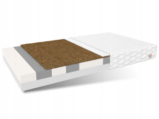 Matrac na posteľ - Penová matraca 140x200 HR Coconut FDM Teramo
