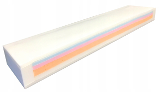 Matrac na posteľ - 90x200 penový matrac s krytom