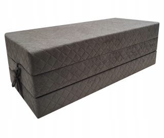Pohovka, gauč - Skladacia matrace Karo Sofa 195x140x15 šedá