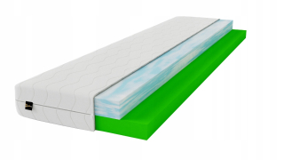 Matrac na posteľ - Matrac 160x200 Medical Dobule Lux Husté tvrdé xl