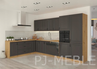 Kuchynská linka - Kuchynský nábytok, vlastná súprava kuchyne Stilo Graphite