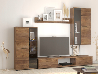 Obývacia stena - Moderná komoda 5. kabinet Sonoma Oak Salon