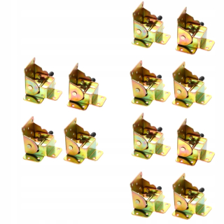 Závesy, pánty na nábytok - Kovové drevené krabičky pánty retro mini šperky