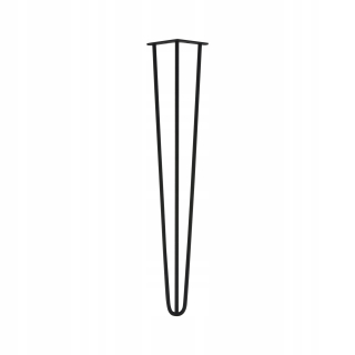 Nábytkové nožičky - Vlasové nohy Hokery kovové nohy 80 cm fi 10