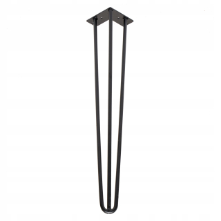 Nábytkové nožičky - Kovové nohy na vlásenky s 71 cm tyčami