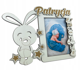 Fotorámik pre detičky - Maľovacie šablóny 6cm /opakovane použiteľné /