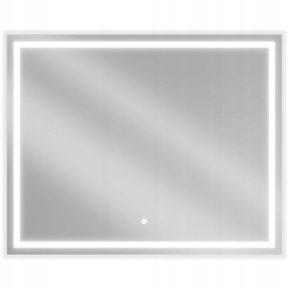 Zrkadlo do predsiene - Mexen Miko Kúpeľne zrkadlo LED 100 x 80 cm