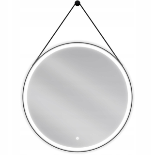 Zrkadlo do predsiene - Mexen Reni kúpeľňa zrkadlo okrúhle LED 80 cm