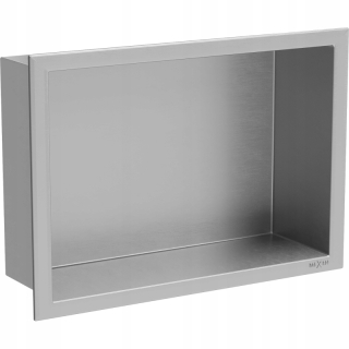 Kúpeľňová polica - Mexen X-sten-r očíslovaná polička 30 x 20, Inox