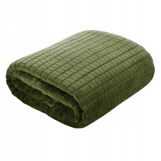 Prikrývka, prehozy na posteľ - Bedspread 200x200 boho 100% šedá bavlna