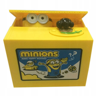 Pokladnička pre deti - Minions, nohavičky chamtivej prasiatka