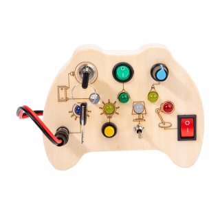 Úložný box pre deti - Montessori zaneprázdnený prepínač hry