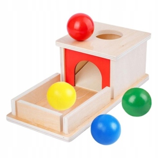 Úložný box pre deti - Montessori Baby Box Coin Box