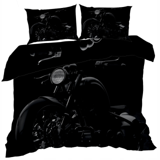 Kompletný set posteľných obliečok - Motor Chopper posteľ 160/200