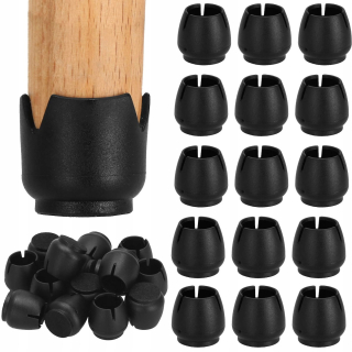 Podložky pod nožičky nábytku - Ochranné prekrytie 17-21 mm na nohách kresla x16