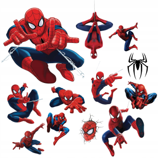 Destké samolepky - Nástenné nálepky veľký spiderman Marvel Z2
