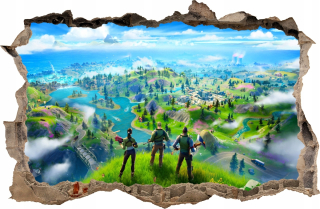 Destké samolepky - Nálepky na stenu Fortnite 97 115x75 cm