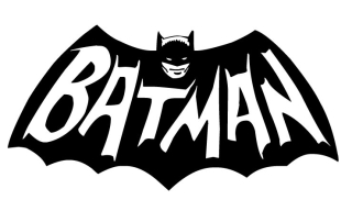 Destké samolepky - Logo steny loga Batman známka 100 cm