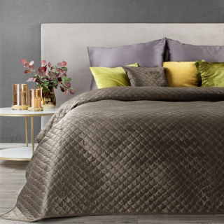 Prikrývka, prehozy na posteľ - Ariel Bedspread 220x240 cm hnedá