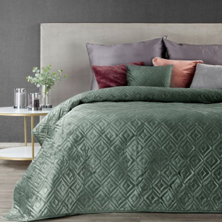 Prikrývka, prehozy na posteľ - Ariel Bedspread 3 170x210 cm tma -akt