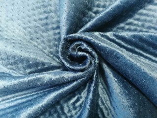 Prikrývka, prehozy na posteľ - Dvojité prešívané prešívané posteľné postele 220x200 (Navy modrá)